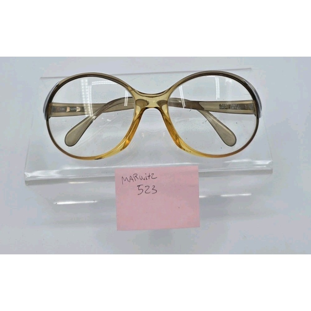 CD-type Marwitz Portrait‎ 523 Vtg Disco Eyeglass Frames 3062 54-18C AW7 MO